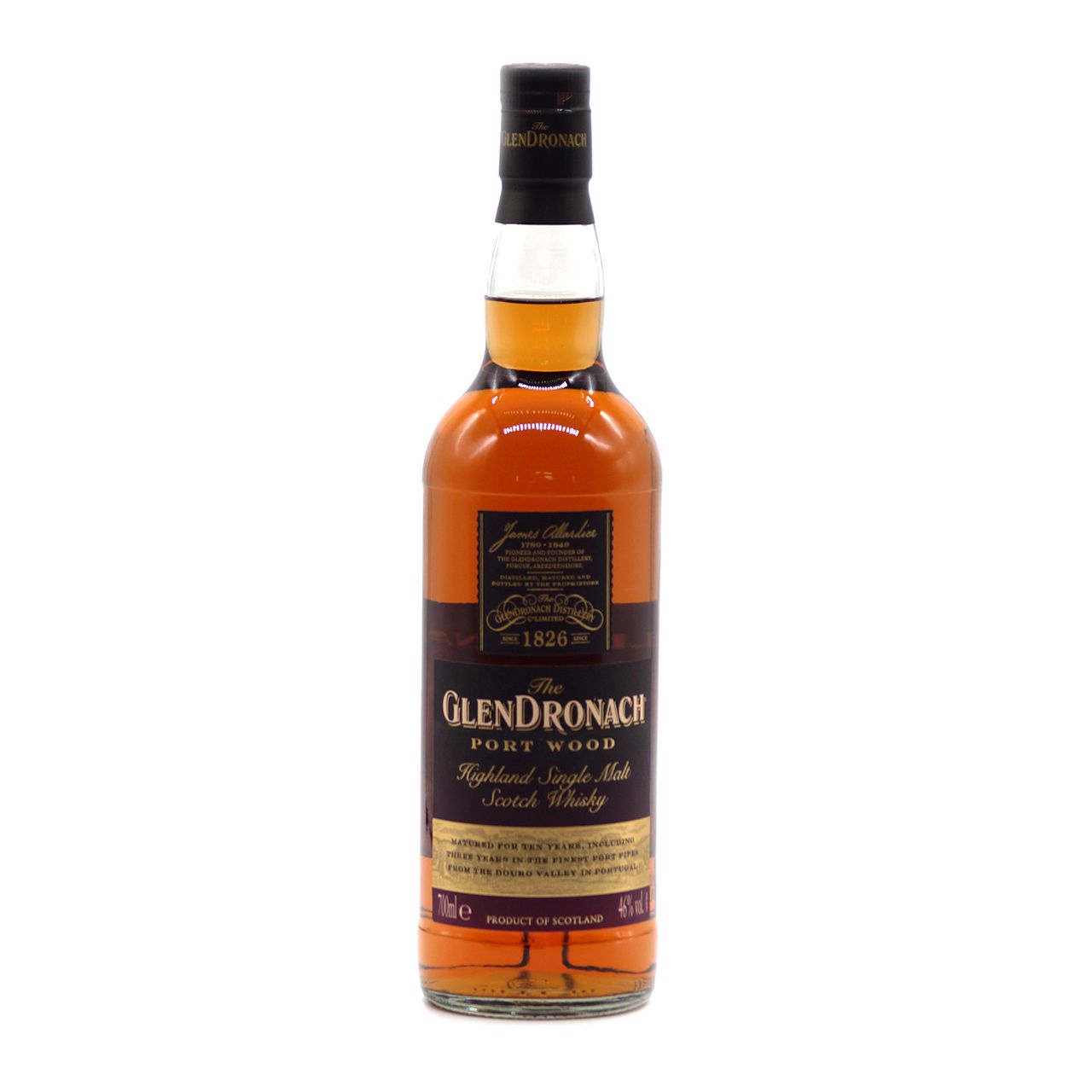 Glendronach 10 Port Wood
