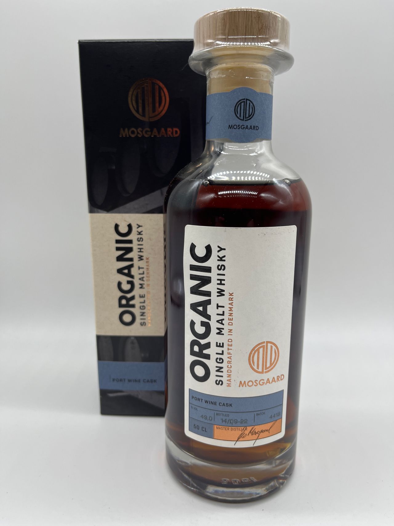 Mosgaard Organic Single Malt Port Wine Cask