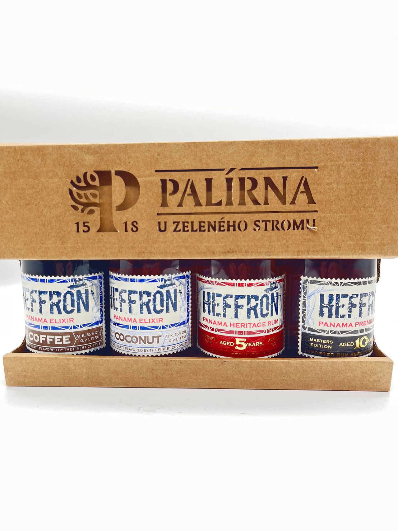 Heffron Rum Tasting Set 4x0.2