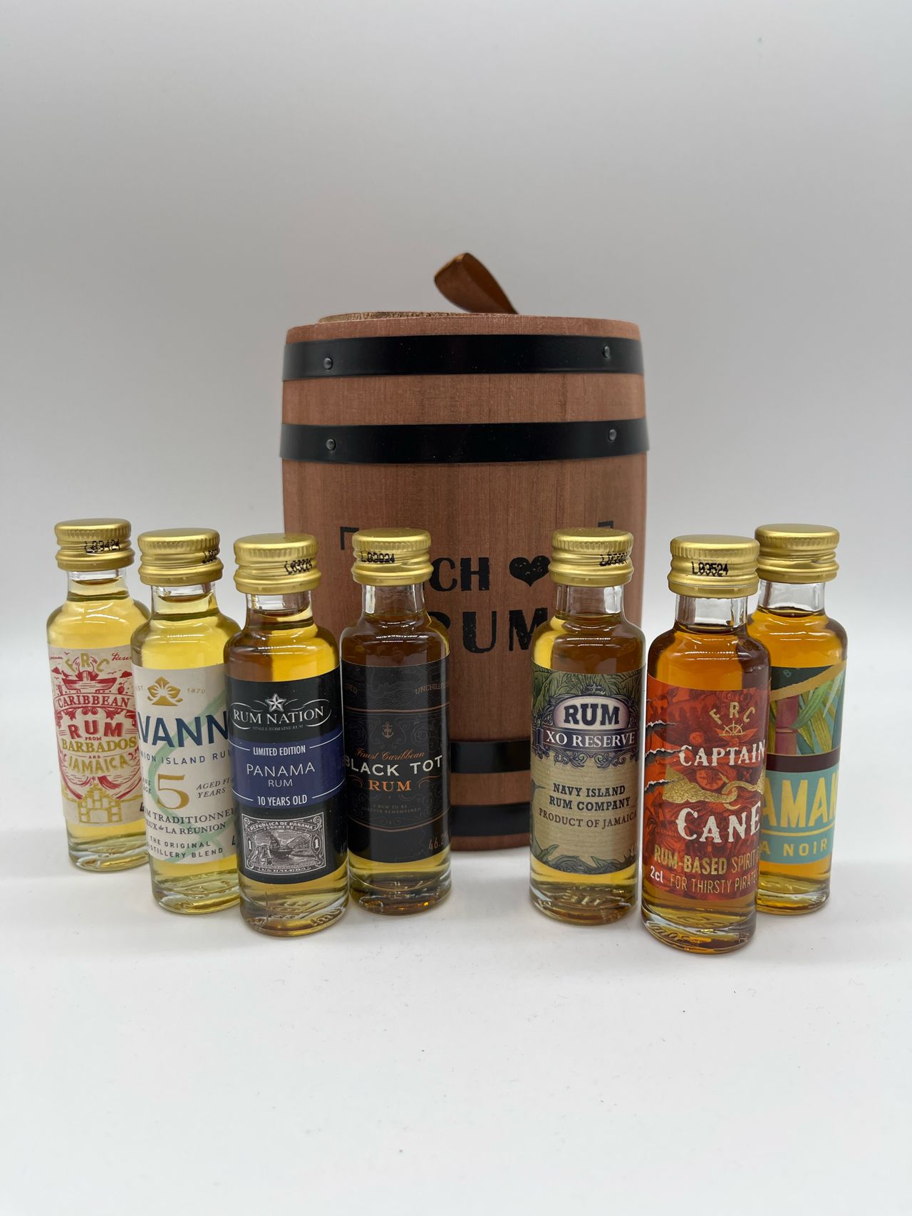 Rum Tasting Fass 7x2cl