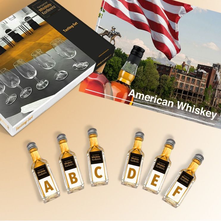 American Whiskey - Tastingset