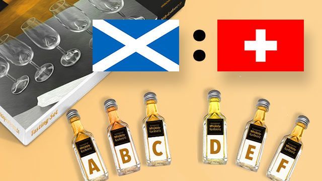 Tasting "Schottland vs. Schweiz"